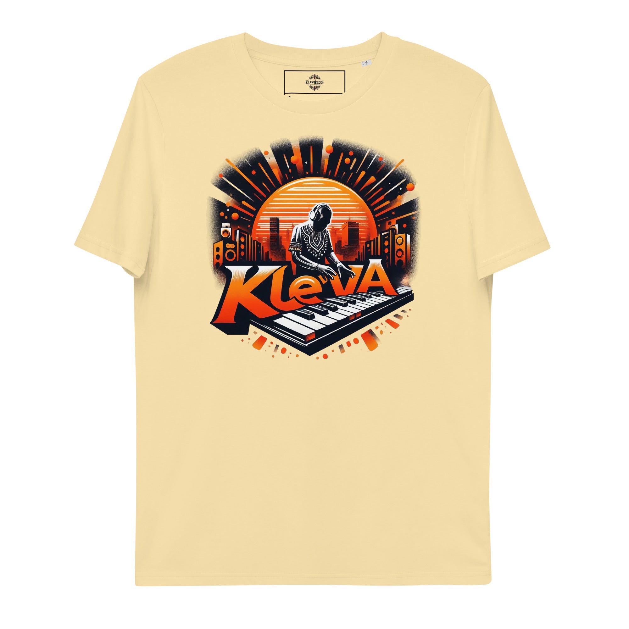 KLEVA Sunset Session Unisex Organic Cotton T-Shirt