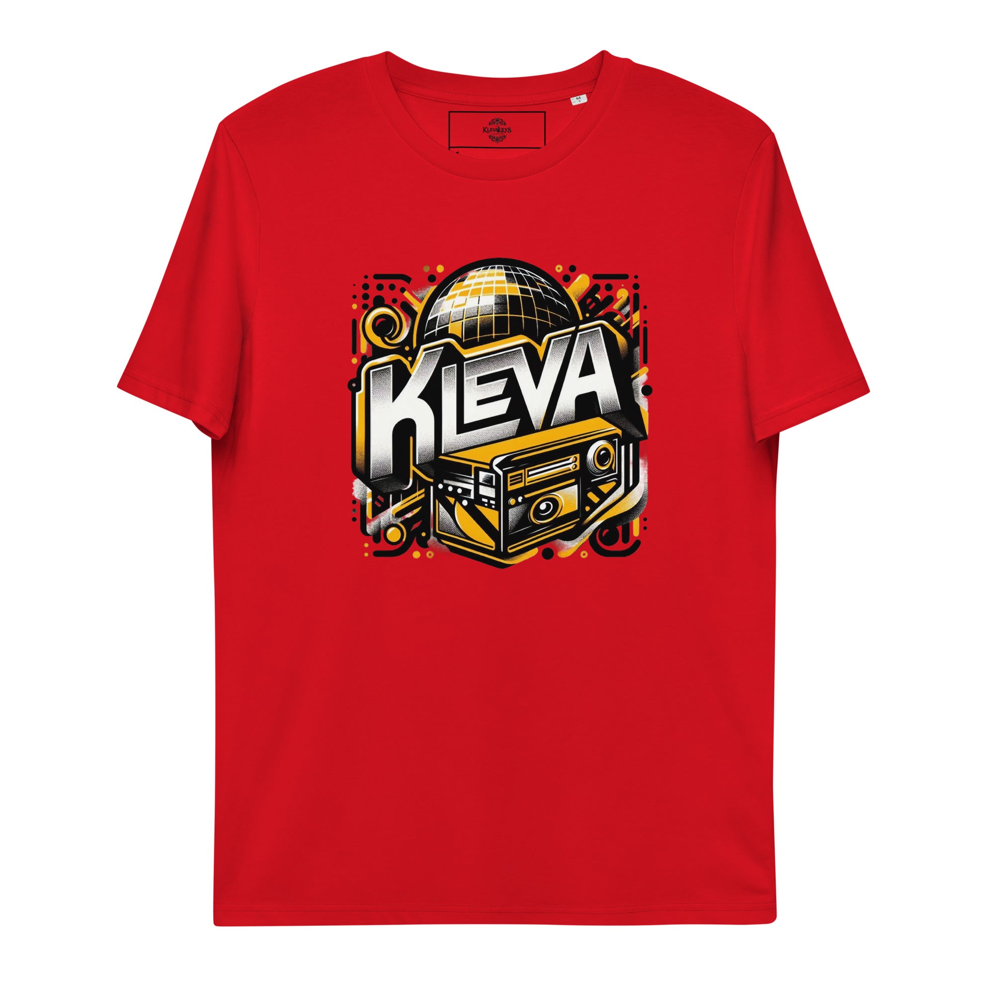 KLEVA Classic Groove Unisex Organic Cotton T-Shirt