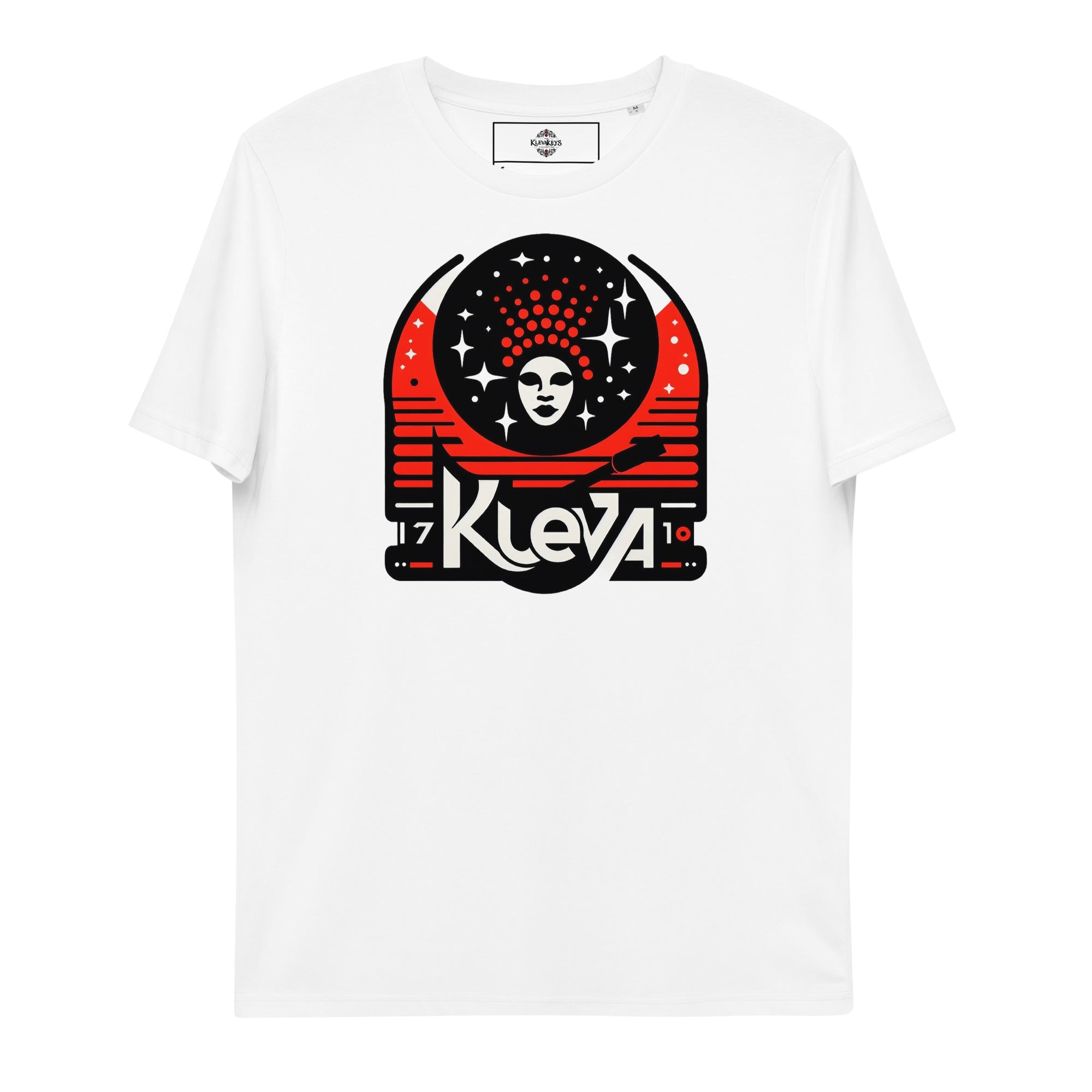 KLEVA Cosmic Retro Unisex Organic Cotton T-Shirt