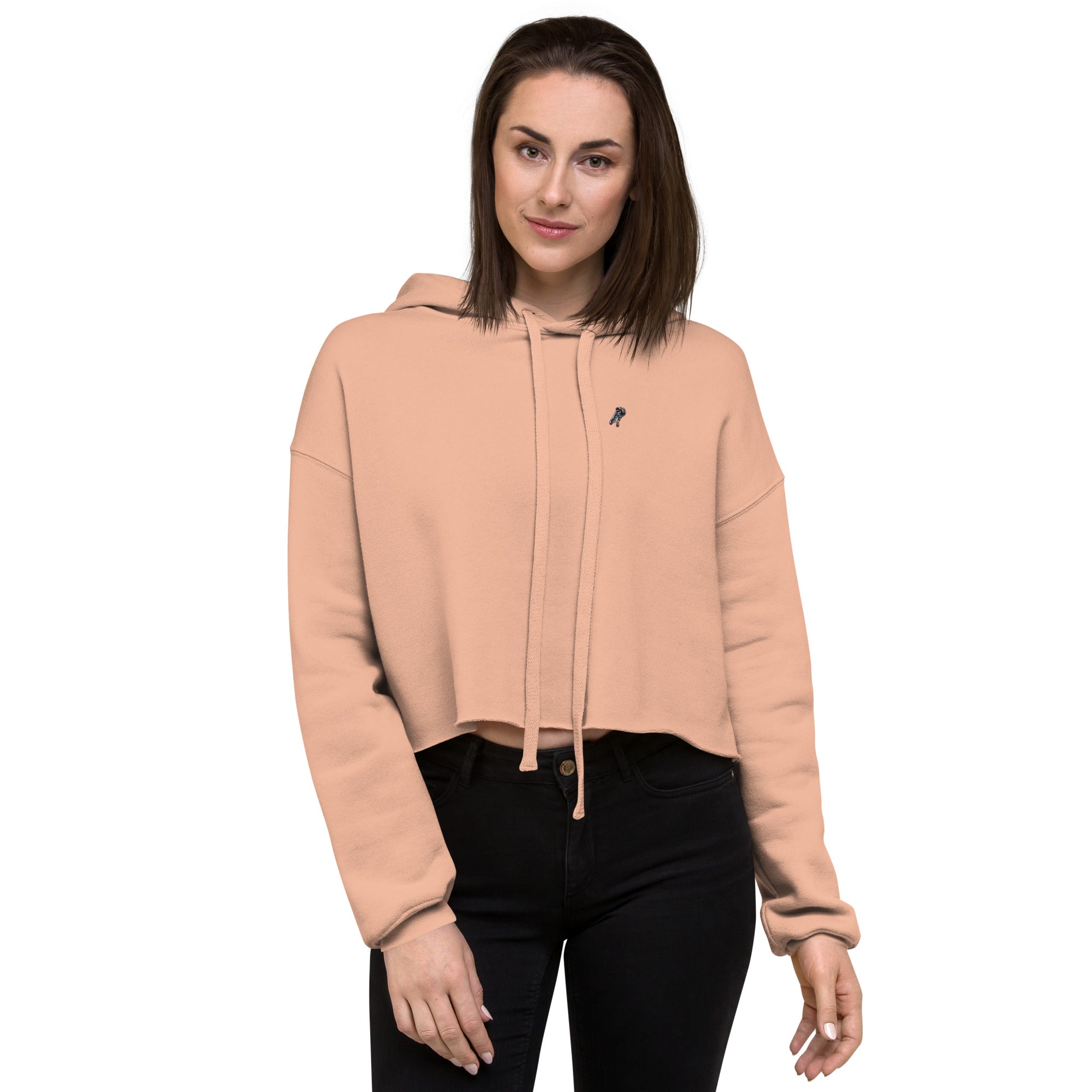 KlevaKeys Womens Crop G-Mock Hoodie