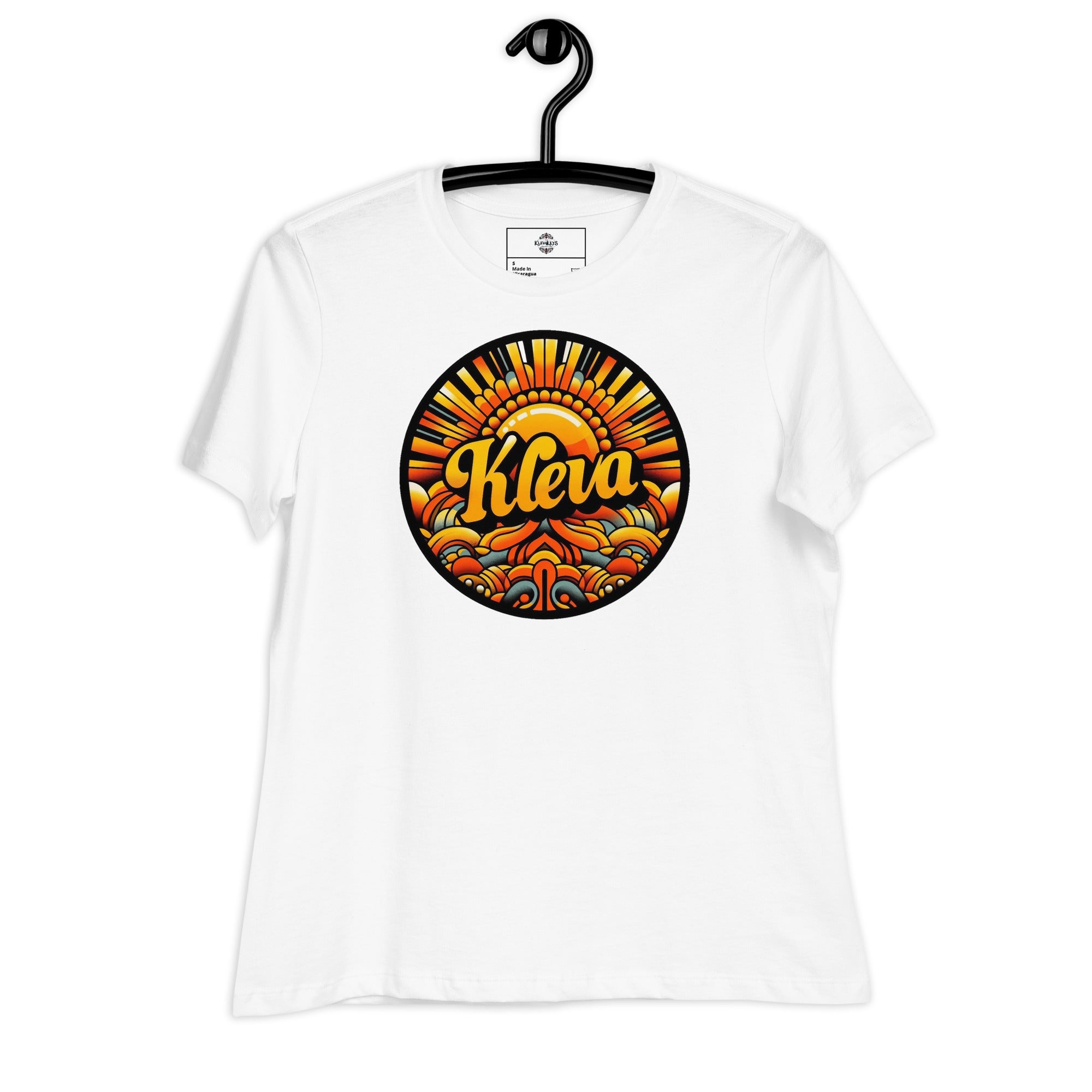 KLEVA Sunburst Harmony Women's Relaxed T-Shirt